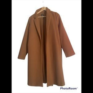 Zara brown wool coat